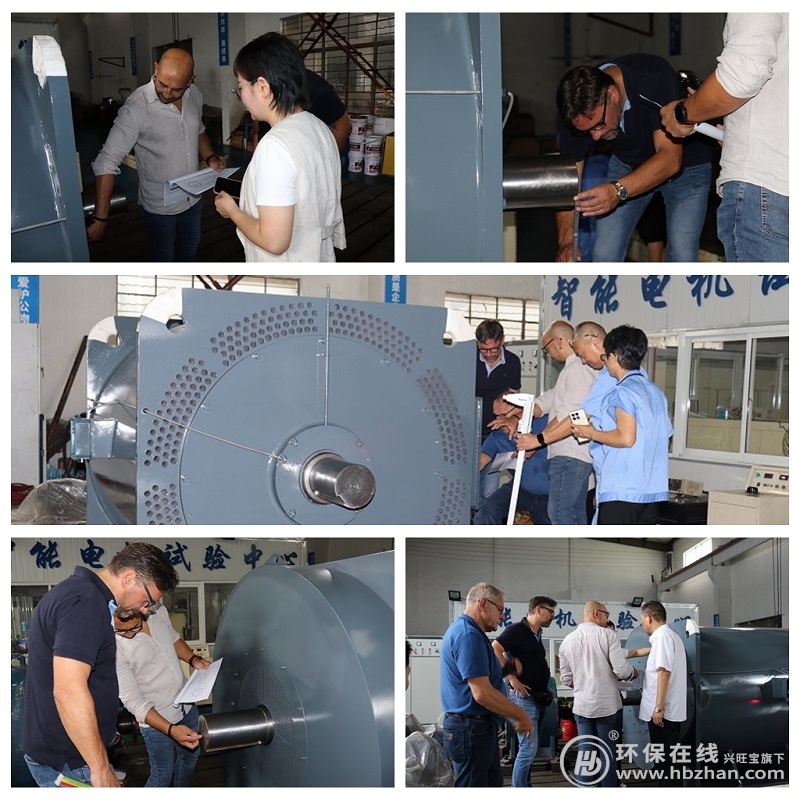德國客戶專程到訪永發(fā)機電，國產(chǎn)節(jié)能高效電機加快走向海外