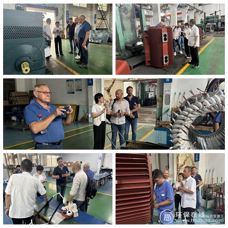 德國客戶專程到訪永發(fā)機電，國產(chǎn)節(jié)能高效電機加快走向海外