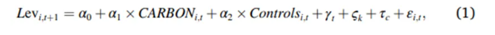 文獻分析 | 碳政策風(fēng)險與企業(yè)資本結(jié)構(gòu)決策