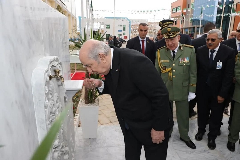 阿爾及利亞總統(tǒng)親臨奧蘭海水淡化項(xiàng)目，見證“海上水庫”惠澤民生