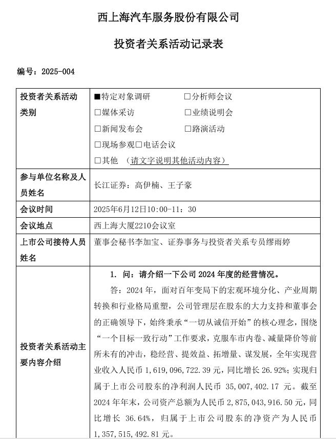 西上海：深化新能源汽車領(lǐng)域布局，持續(xù)加碼綠色制造與智能技術(shù)
