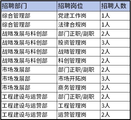 中國(guó)資源循環(huán)集團(tuán)新能源科技有限公司面向社會(huì)公開招聘公告